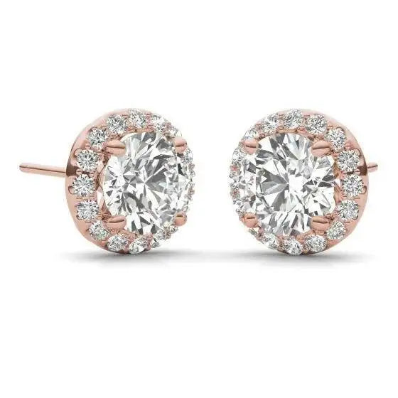 18k Rose Gold Earrings | Rose Gold Earrings | Ice Cream Jewelry Co.