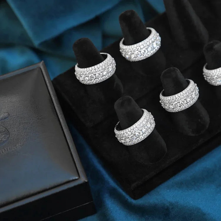 Row Solid Ring | Silver Row Ring | Ice Cream Jewelry Co.
