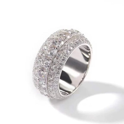 Row Solid Ring | Silver Row Ring | Ice Cream Jewelry Co.