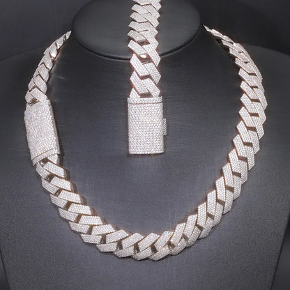 White Gold Necklace | Men's Gold Necklace | Ice Cream Jewelry Co.