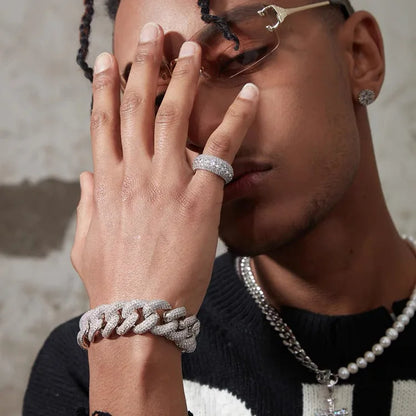 Row Solid Ring | Silver Row Ring | Ice Cream Jewelry Co.