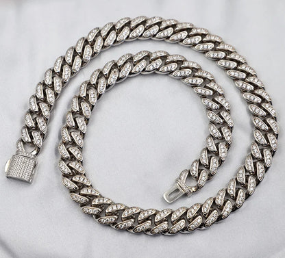 Wide Cuban Chain | Classic Cuban Necklace | Ice Cream Jewelry Co.
