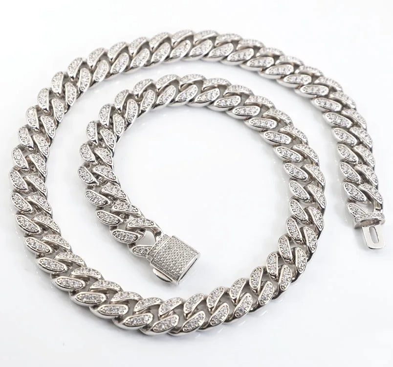 Wide Cuban Chain | Classic Cuban Necklace | Ice Cream Jewelry Co.
