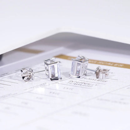 Princess Cut Earrings | Princess Stud Earrings | Ice Cream Jewelry Co.