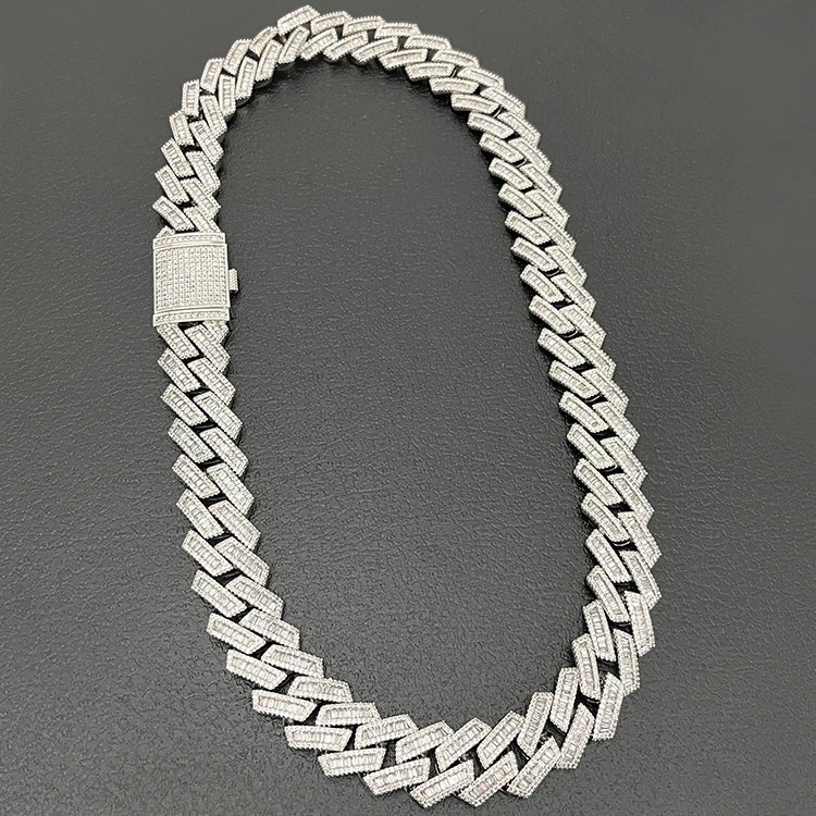 Luxury Baguette Necklace | Baguette Necklace | Ice Cream Jewelry Co.