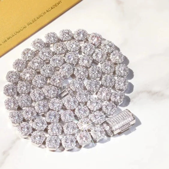 Tennis Silver Necklace